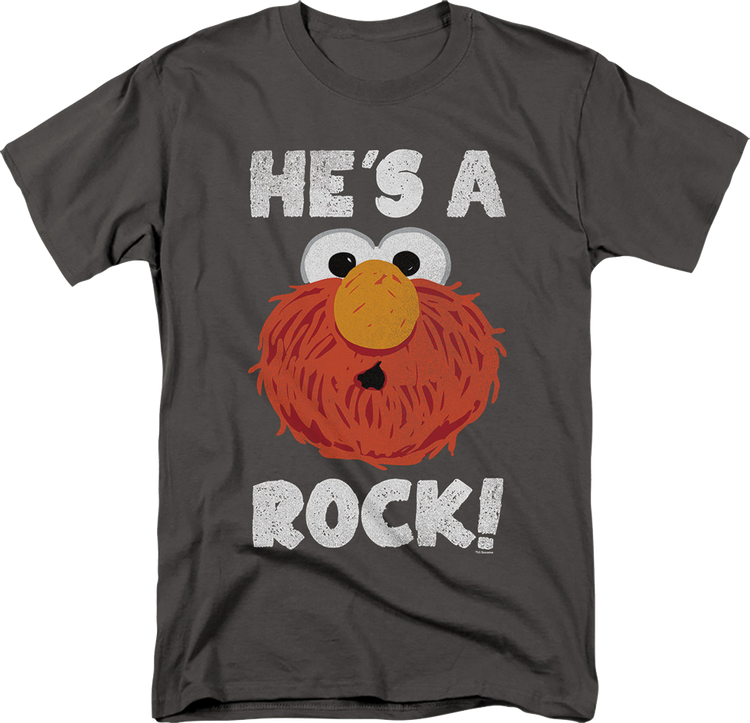 Elmo He's A Rock Sesame Street T-Shirt