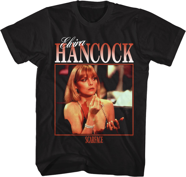 Elvira Hancock Photo Scarface T-Shirt