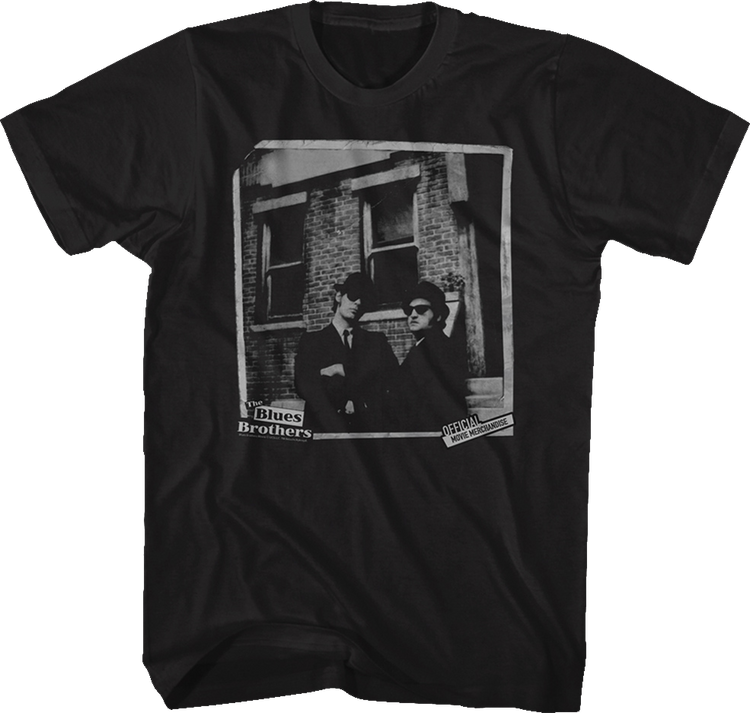 Elwood and Jake Photograph Blues Brothers T-Shirt