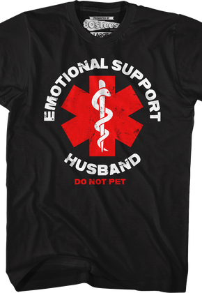 Emotional Support Husband T-Shirt