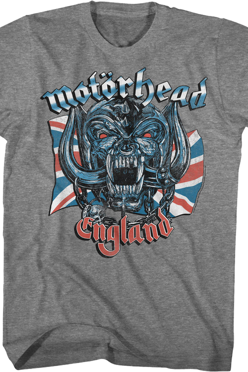 England Union Jack Motorhead T-Shirt