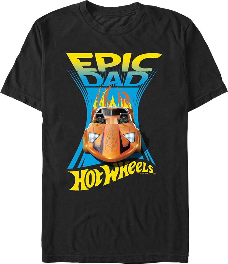 Epic Dad Hot Wheels T-Shirt