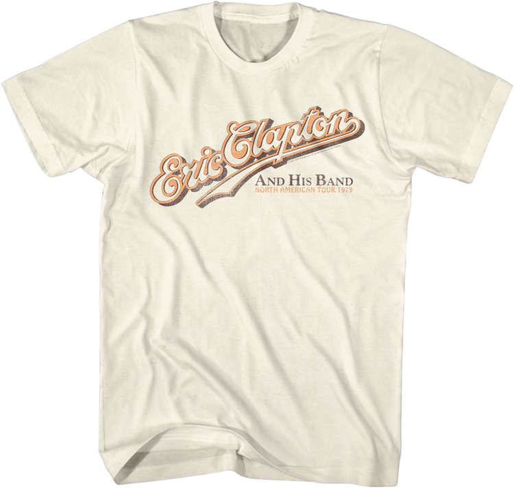 North American Tour 1979 Eric Clapton T-Shirt