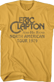 Vintage North American Tour 1979 Eric Clapton T-Shirt