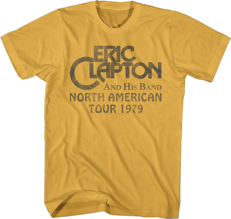 Vintage North American Tour 1979 Eric Clapton T-Shirt