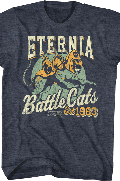Vintage Eternia Battle Cats Masters of the Universe T-Shirt
