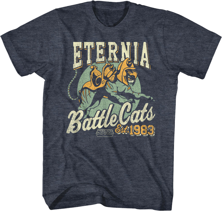 Vintage Eternia Battle Cats Masters of the Universe T-Shirt