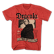 Every Night He Rises Dracula Prince Of Darkness Hammer Films T-Shirt thumbnail