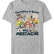 Everything Is Better With A Mustache Looney Tunes T-Shirt thumbnail