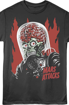 Evil Alien Mars Attacks T-Shirt