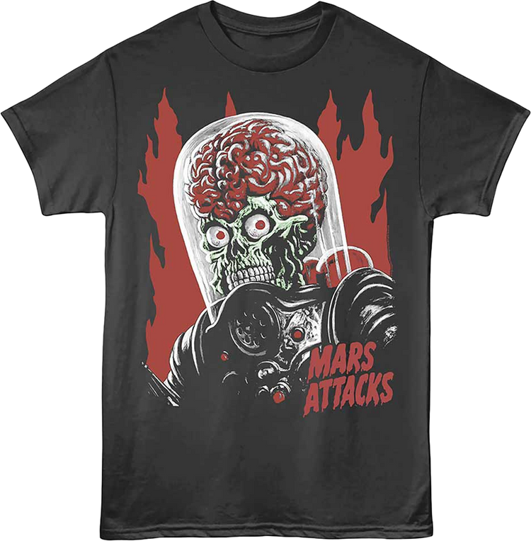 Evil Alien Mars Attacks T-Shirt
