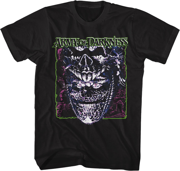 Evil Ash Close-Up Army Of Darkness T-Shirt