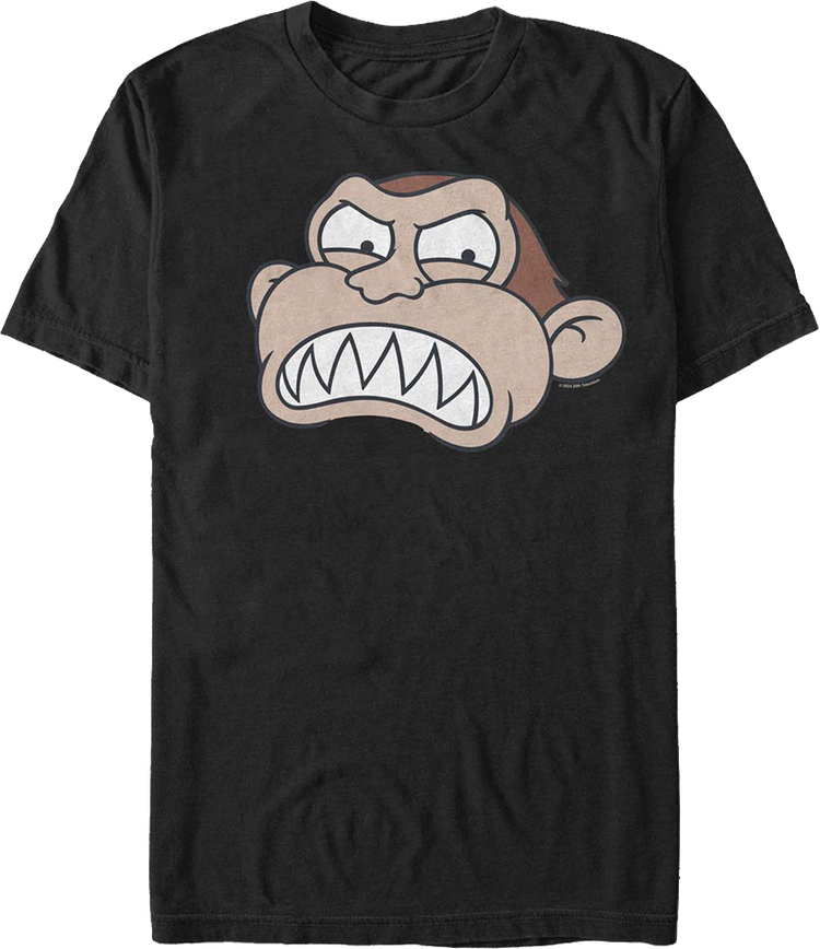 Evil Monkey Face Family Guy Shirt