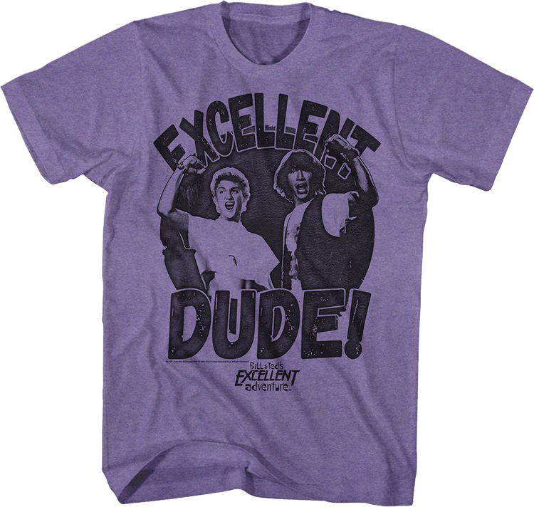 Excellent Dude Bill & Ted's Excellent Adventure T-Shirt