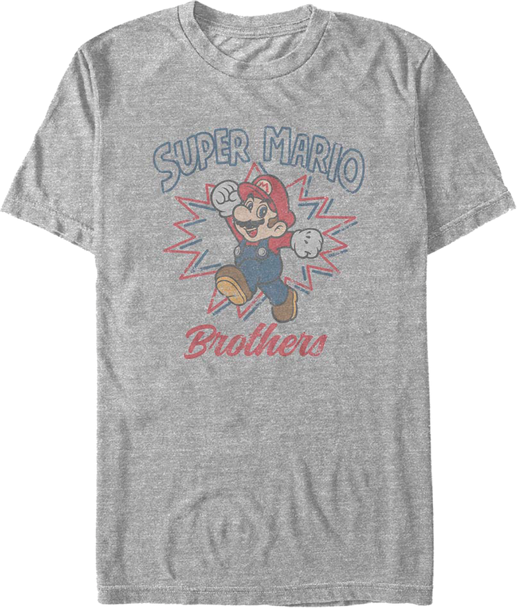 Explosive Jump Super Mario Bros. T-Shirt