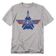 F-14 Tomcat Silhouette & Logo Top Gun T-Shirt thumbnail