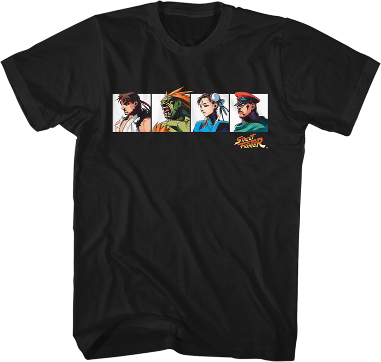 Fab Four Street Fighter T-Shirt