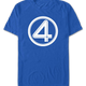 Fantastic Four Logo Marvel Comics T-Shirt thumbnail