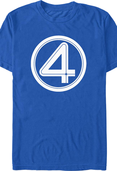 Fantastic Four Logo Marvel Comics T-Shirt