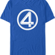 Fantastic Four Logo Marvel Comics T-Shirt thumbnail