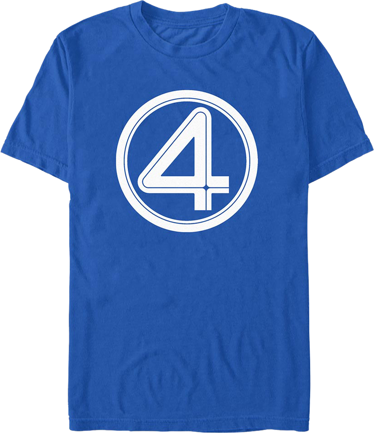 Fantastic Four Logo Marvel Comics T-Shirt