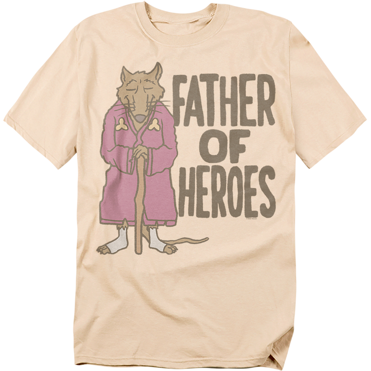 Father Of Heroes Teenage Mutant Ninja Turtles T-Shirt