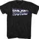 Faux Chrome Logo Back To The Future T-Shirt thumbnail