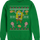 Faux Ugly Christmas Sweater SpongeBob SquarePants Sweatshirt