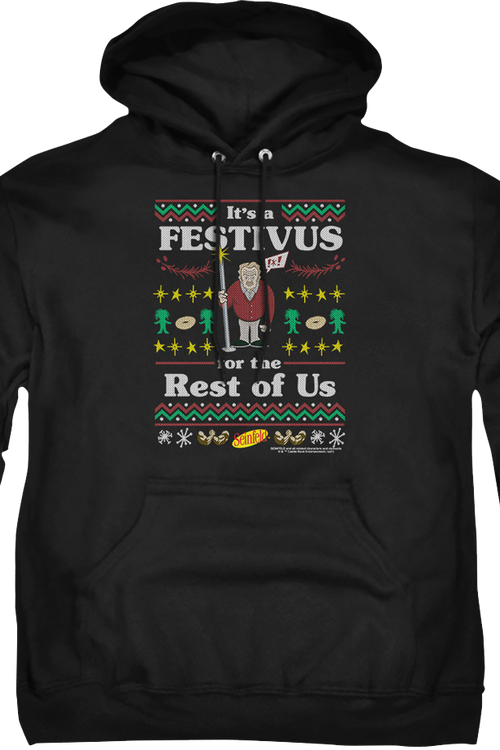 Faux Ugly Festivus Sweater Seinfeld Hoodie