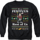 Faux Ugly Festivus Sweater Seinfeld Sweatshirt thumbnail