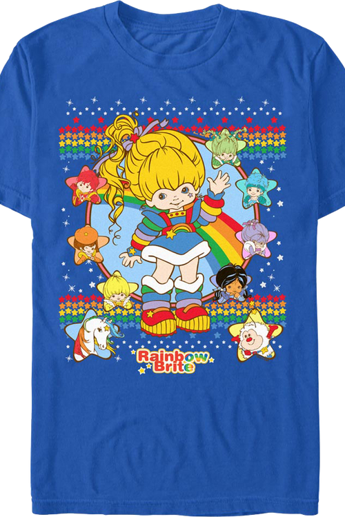 Royal Faux Ugly Sweater Rainbow Brite T-Shirt