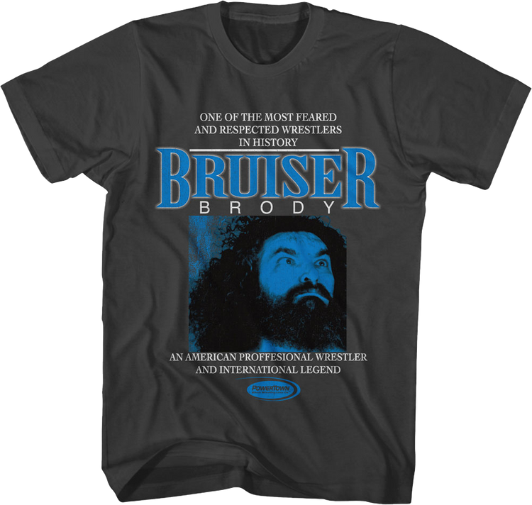 Feared And Respected Bruiser Brody T-Shirt
