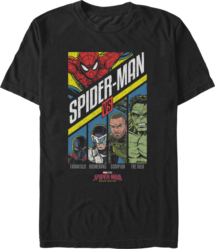 Fight Poster Spider-Man: Brand New Day T-Shirt