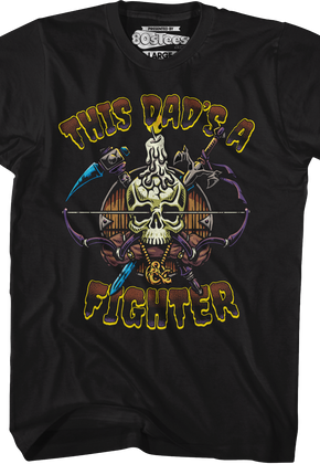 This Dad's A Fighter Dungeons & Dragons T-Shirt