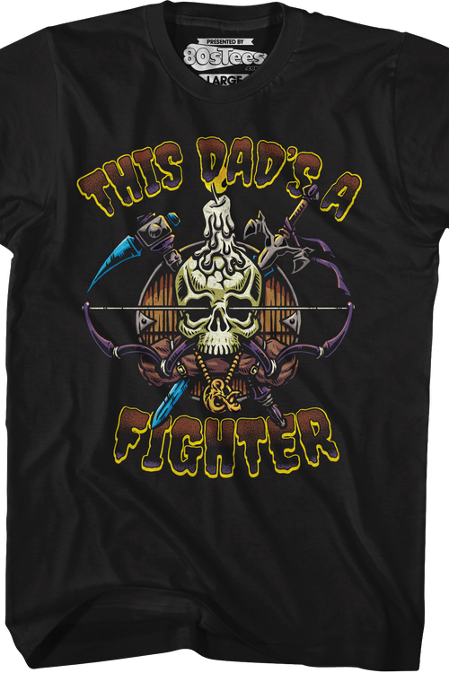 This Dad's A Fighter Dungeons & Dragons T-Shirt