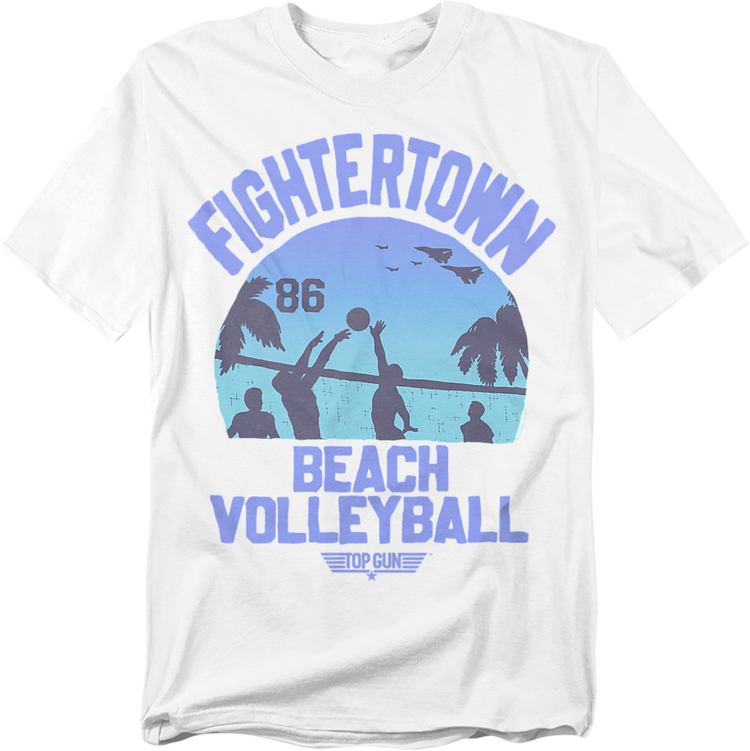 Fightertown Beach Volleyball Top Gun T-Shirt