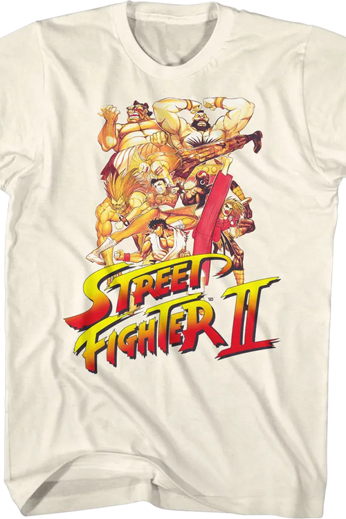 Fighting Poses Street Fighter II T-Shirt