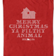 Filthy Animal Faux Ugly Knit Christmas Sweater Home Alone T-Shirt thumbnail