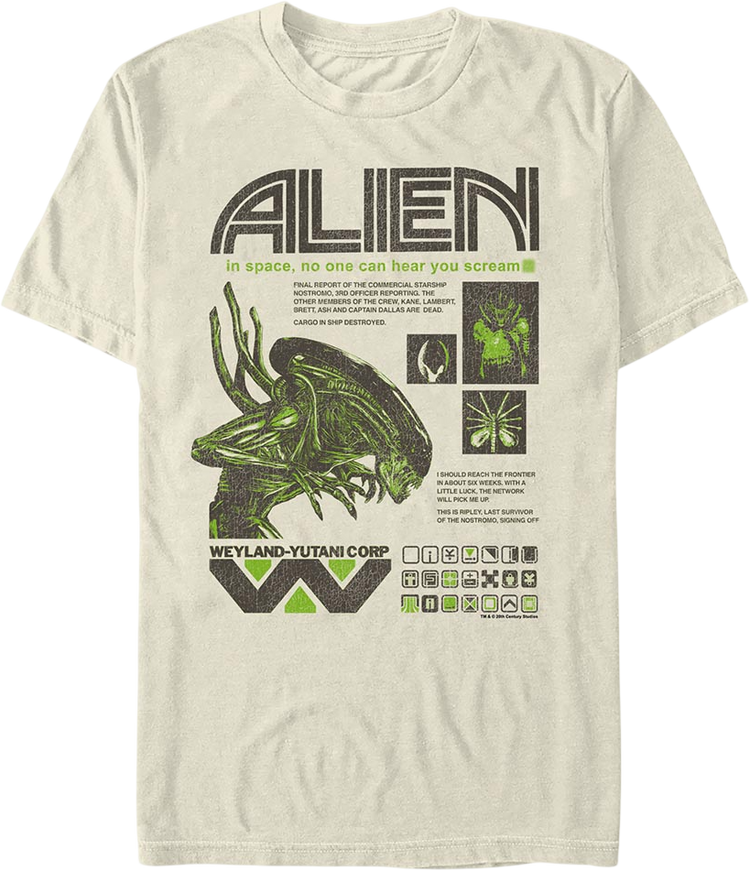Final Report Alien T-Shirt