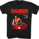 First Blood Part II Tagline Poster Rambo T-Shirt thumbnail