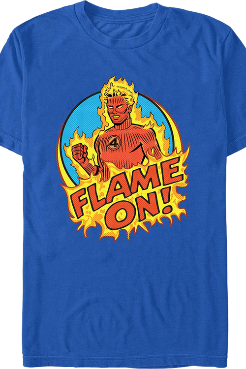 Flame On Fantastic Four T-Shirt
