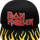 Flames Flatbill Snapback Iron Maiden Baseball Cap