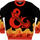 Flaming Logo Dungeons & Dragons Knitted Sweater