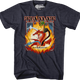 Flaming Tiamat Dungeons & Dragons T-Shirt thumbnail