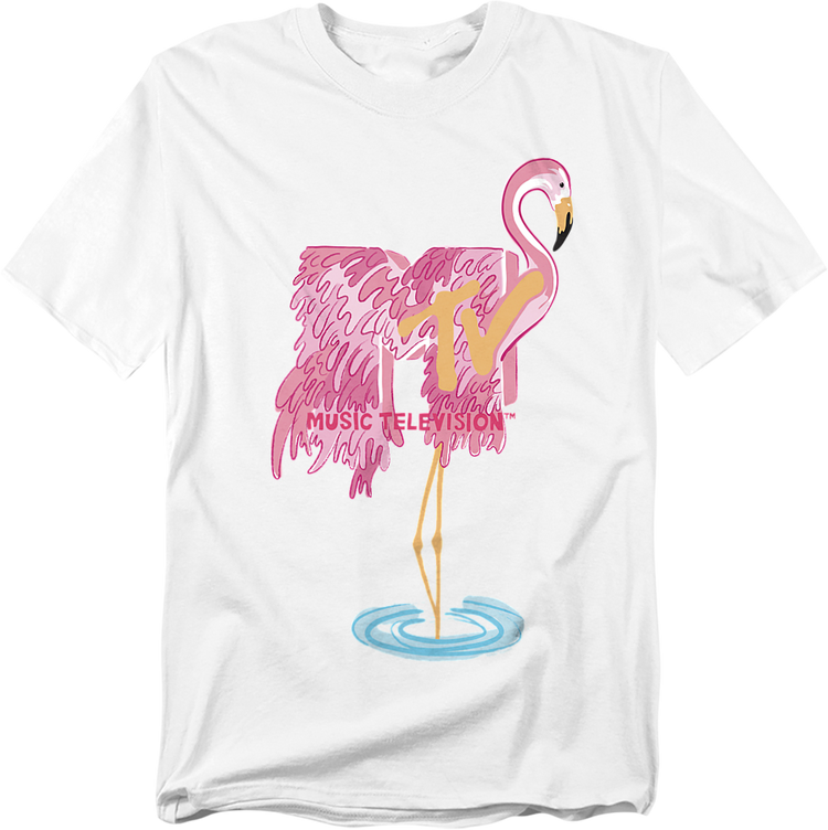 Flamingo Logo MTV T-Shirt