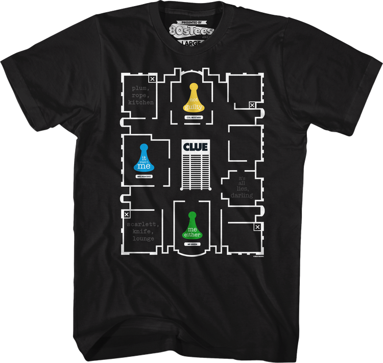 Floor Plan Clue T-Shirt