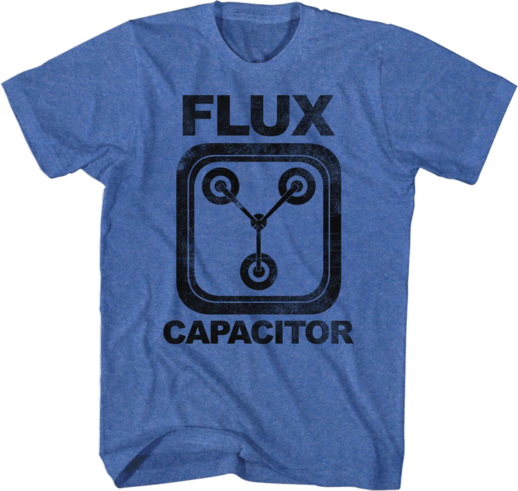 Vintage Flux Capacitor Back To The Future T-Shirt