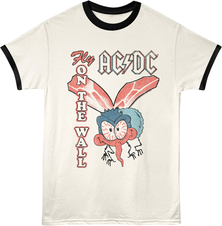 Fly On The Wall ACDC Ringer Shirt