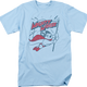 Flying With Flag Mighty Mouse T-Shirt thumbnail
