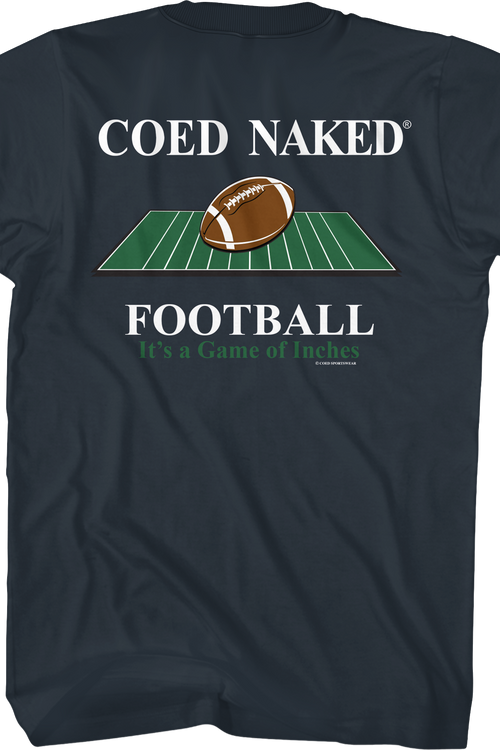 Football Coed Naked T-Shirt